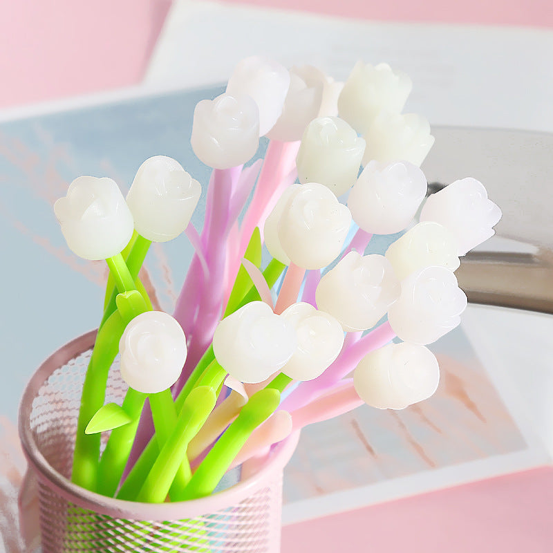 3pcs Rosen-Blumen-Stift ändern Farbe im Sonnenschein