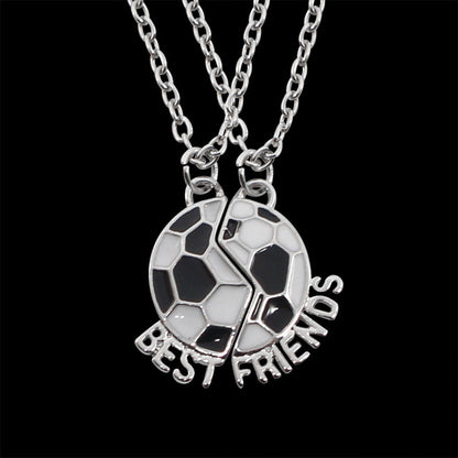 2-4Pcs/set Best Friend Necklace