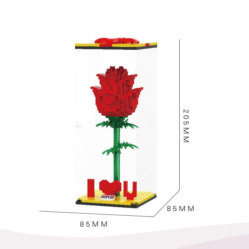 Rosenbausteinspielzeug für Paargeschenk