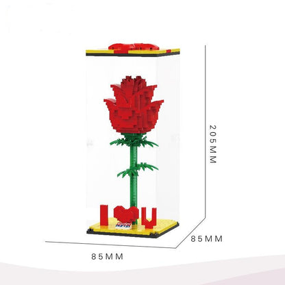 Rosenbausteinspielzeug für Paargeschenk