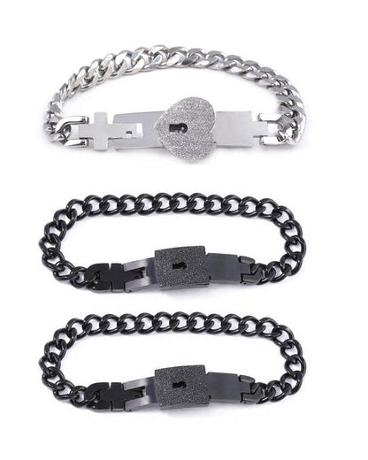 3BFFs sperren sich gegenseitig Armbänder