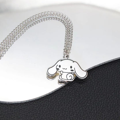 1pcs New Trend Cute Dog Necklace and hippo necklace