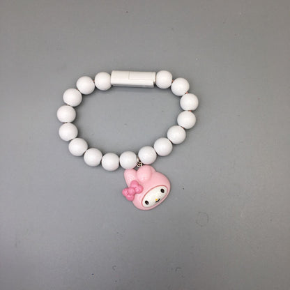 Single One Sanrio Phone Charger Bracelet