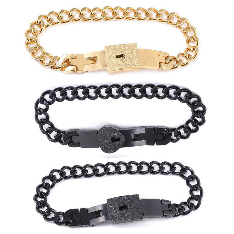 3BFFs sperren sich gegenseitig Armbänder