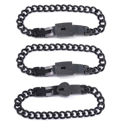 3BFFs sperren sich gegenseitig Armbänder