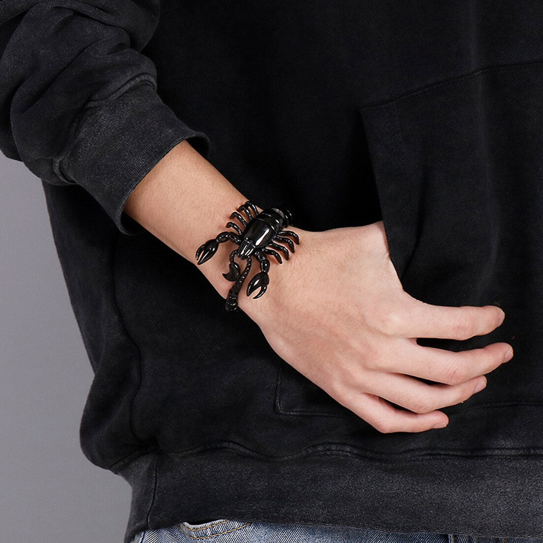 Scorpion Armband Herrenarmband 