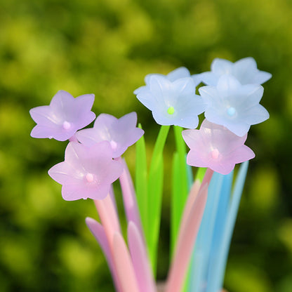 3pcs Rose Flower Pen Change Color in Sunshine