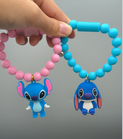 Stitch Doll Phone Charger Magnetisches Armband Ladegerät Kabel Armband