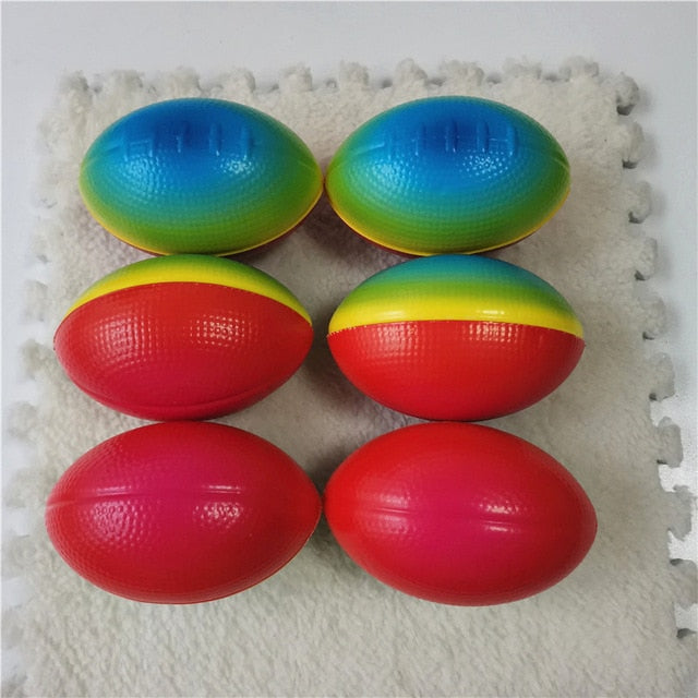 6 STÜCKE Anti Stress Relief Ball Squeeze Ball Weichgummi