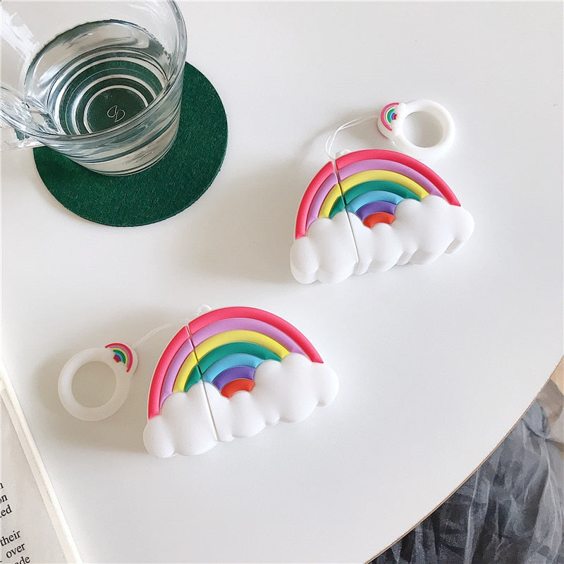 Rainbow Airpods Case