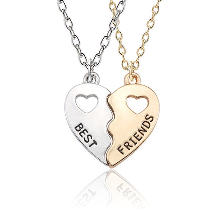 2-4Pcs/set Best Friend Necklace