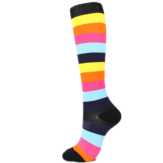 40 Arten Hochwertige Unisex-Kompressionsstrümpfe Radsocken Fit