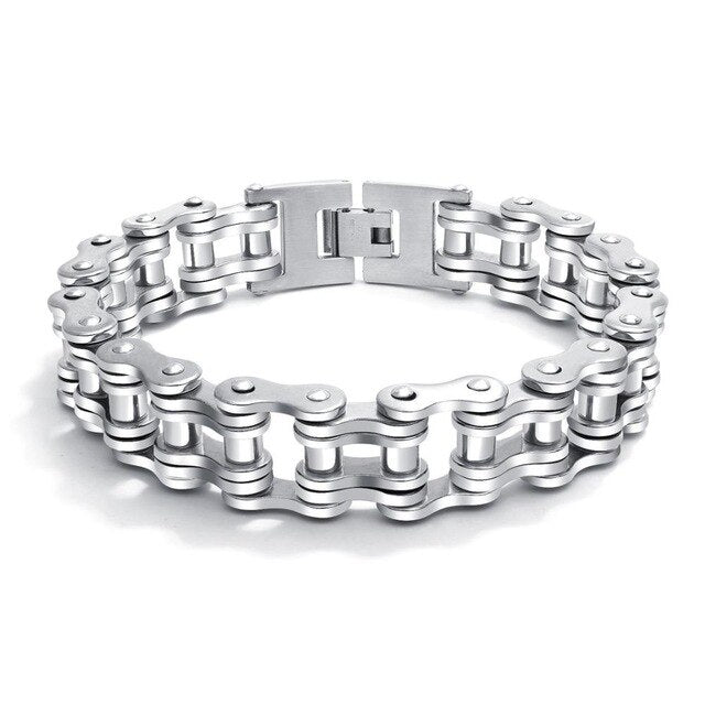 Bicycle Chain Link Bracelet For Men