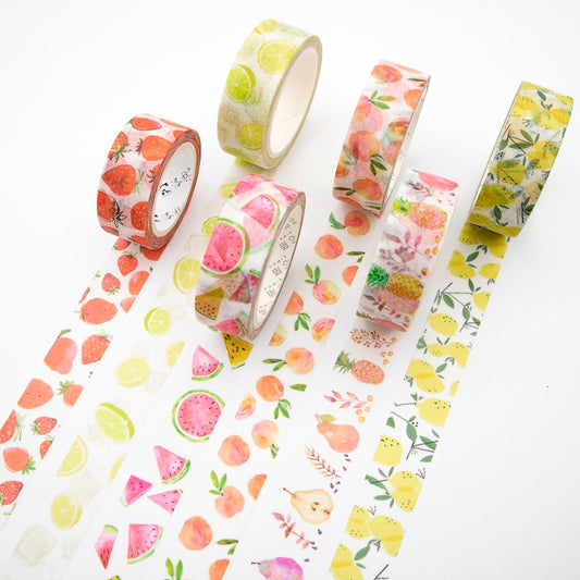 Sommer Obst Washi Tape 1PCS