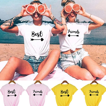 1pcs Best Friends Arrow T Shirt