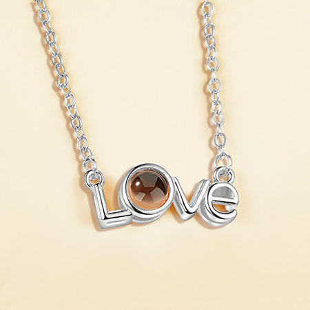 100 Languages I love You Necklace