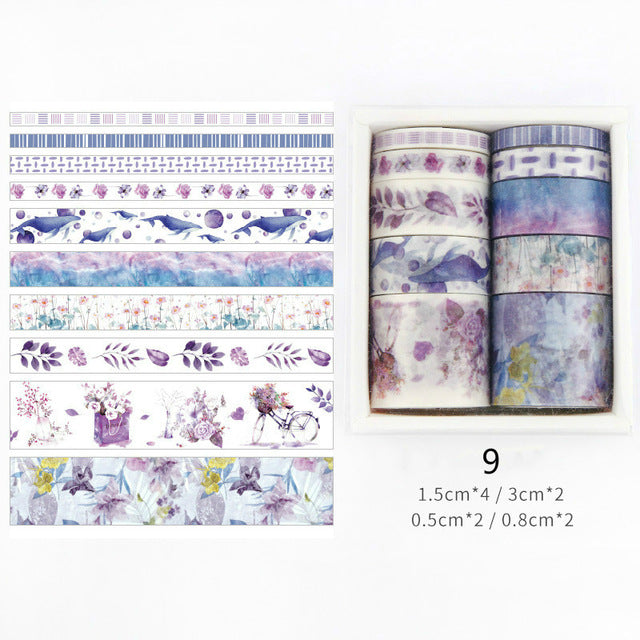 10 teile/schachtel Niedliche Cartoon Tiere Washi Tapes