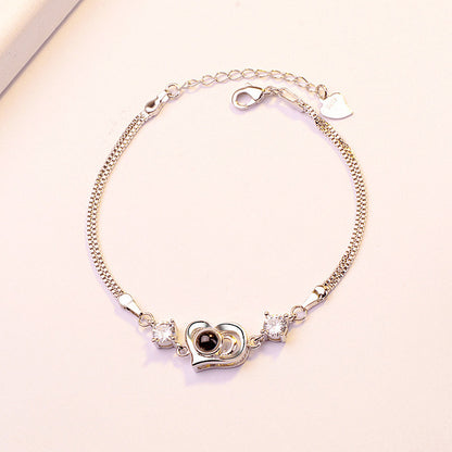 100 Sprachen Ich liebe dich Armbandkette