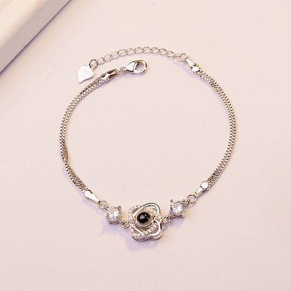 100 Sprachen Ich liebe dich Armbandkette