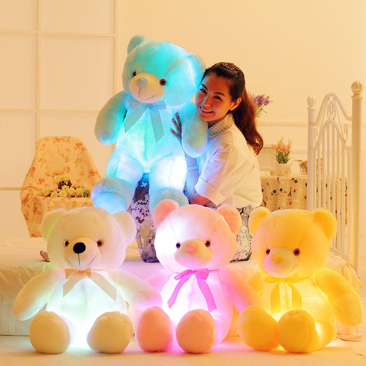 50cm Creative Light Up LED Teddybär Spielzeug Geschenk für Kinder