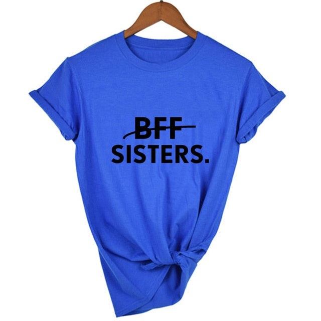 1 x BFF SISTERS Buchstaben, die passendes T-Shirt bedrucken