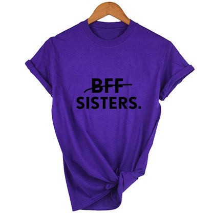 1 x BFF SISTERS Buchstaben, die passendes T-Shirt bedrucken