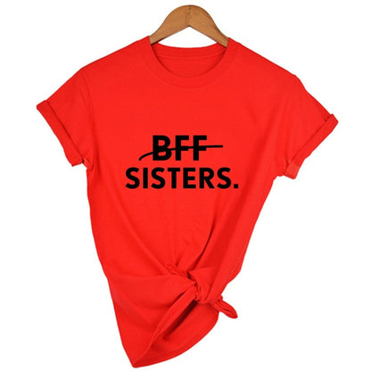 1 x BFF SISTERS Buchstaben, die passendes T-Shirt bedrucken