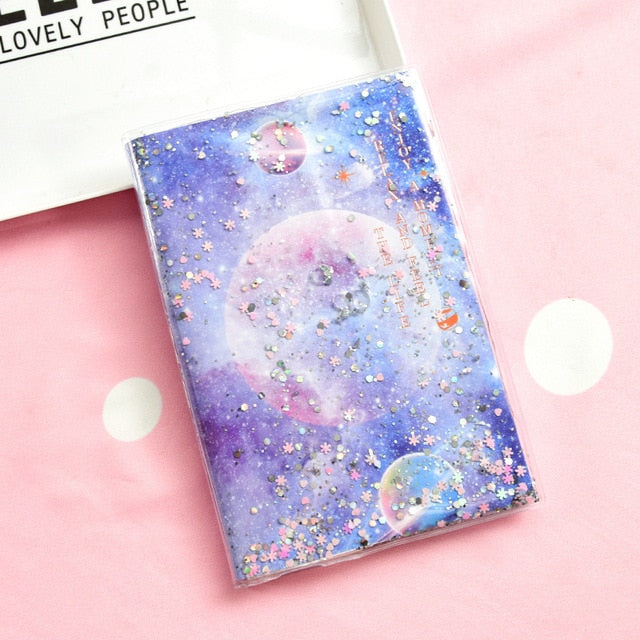 2020 Cute Kawaii Cartoon Notebook Oil Quicksand in