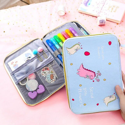 Unicorn Large Capacity Pencil Case