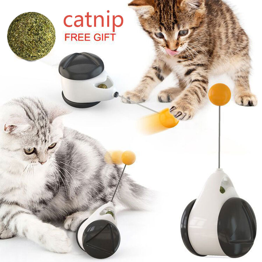 Wheels Automatic No Need Recharge 360 Degree Self Rotating Ball Toy For cat