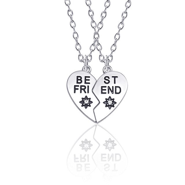 Best Friend Series BFF Necklace For 2-8 BFs