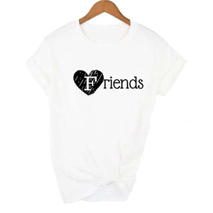 1 Stück Best Friend Forever BFF Letter Print Passende T-Shirts