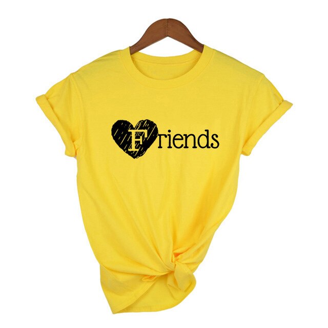 1 Stück Best Friend Forever BFF Letter Print Passende T-Shirts