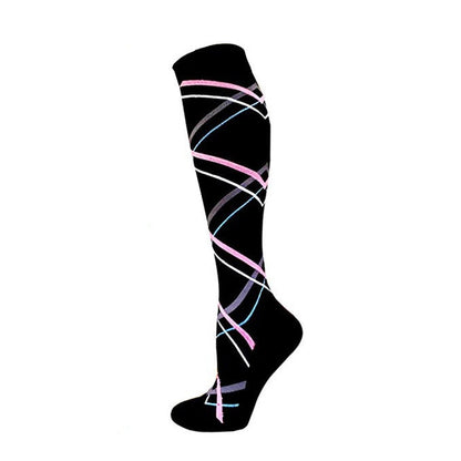 40 Arten Hochwertige Unisex-Kompressionsstrümpfe Radsocken Fit