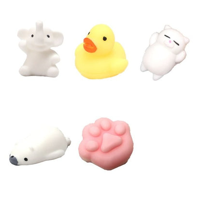 6PCS  Animal Toy Squeeze Antistress Abreact Ball Soft Sticky