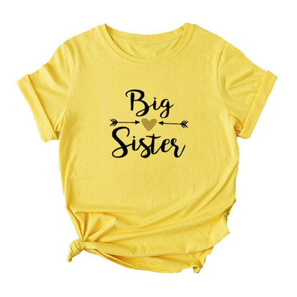 Big Sister Lettle Sister Best Friends T-Shirt BFF Matching