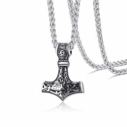 Viking Jewelry The Hammer Symbol Pendant Necklace