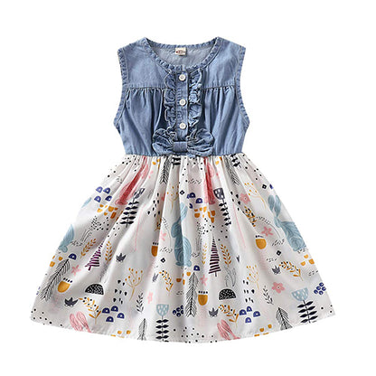 Baby Mädchen Kleid Sommer