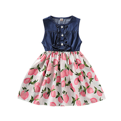 Baby Mädchen Kleid Sommer